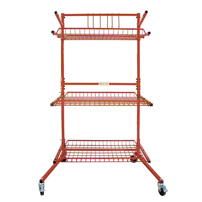 Carrito de gestión de piezas de la tienda Arp