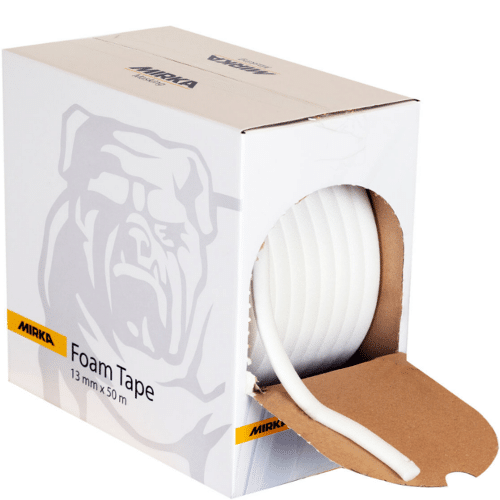 Cinta de espuma MIRKA de 0,5" x 164'