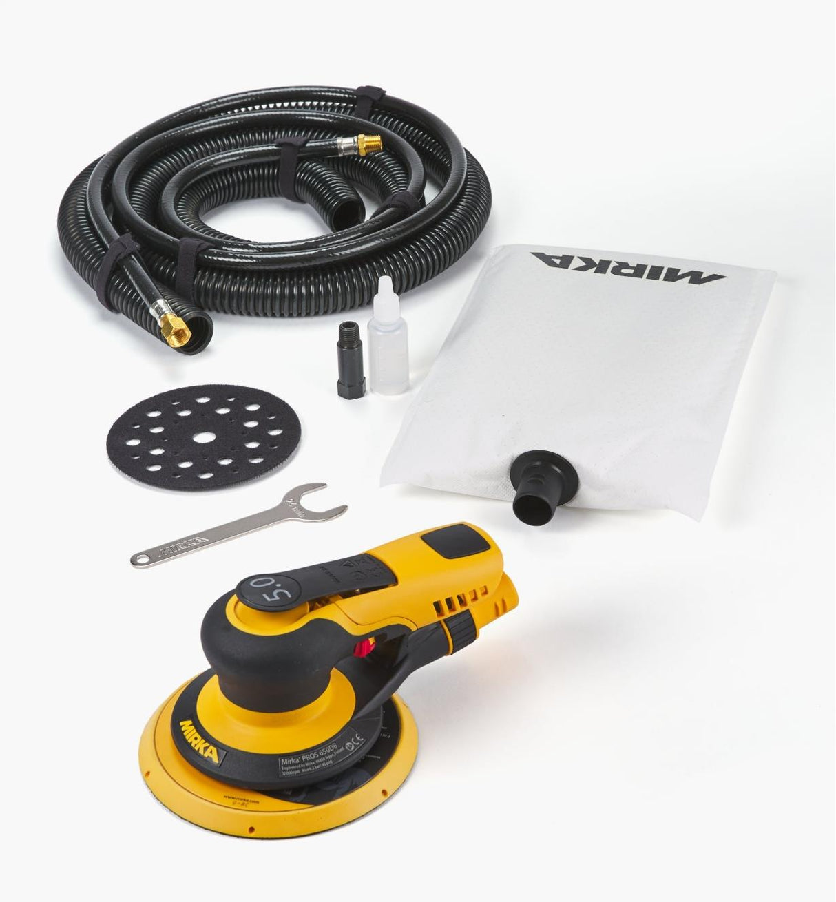 Lijadora de vacío autogenerada Mirka Sander 650SGV