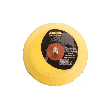 MIRKA 3" SOLID GRIP BACKUP PAD, 913G