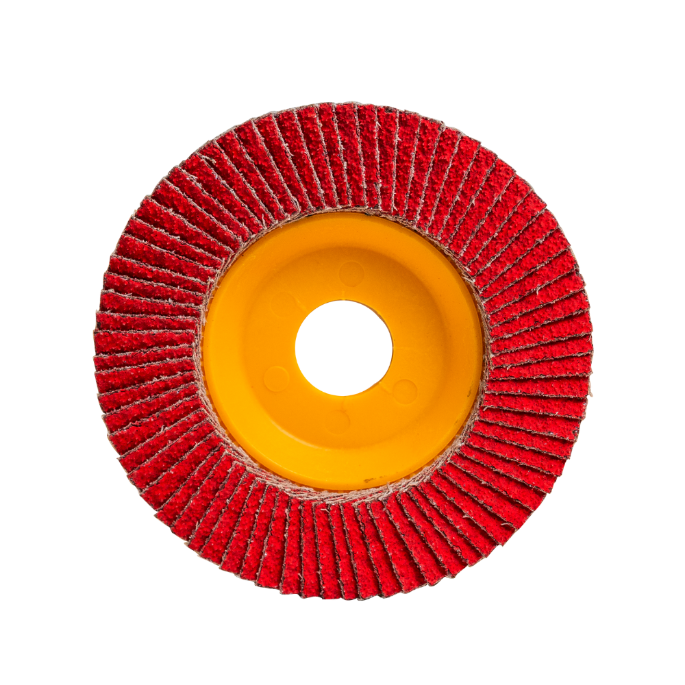Roues à lamelles en céramique TROTON, grain 40, 115 mm x 22 mm