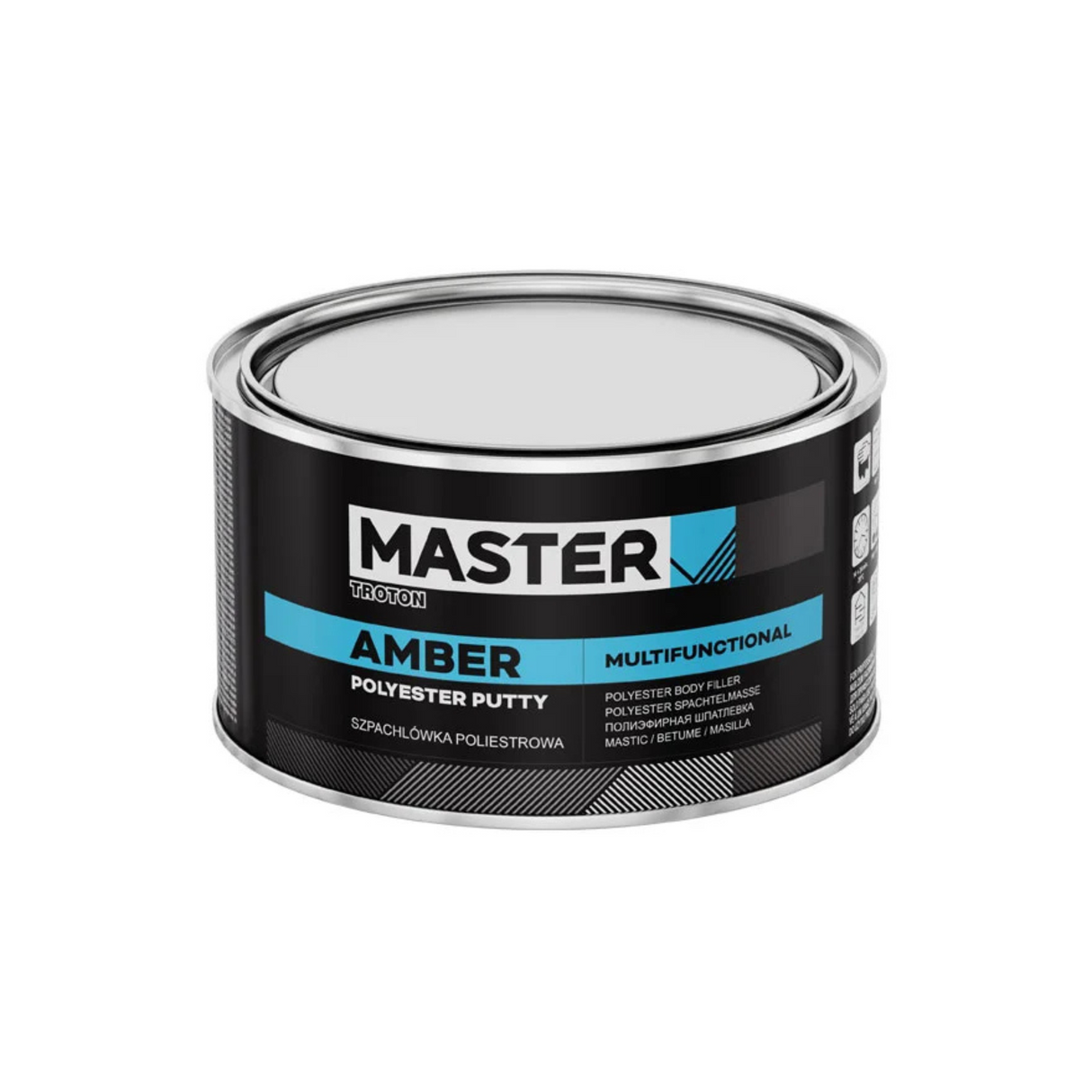 Masilla de poliéster para carrocería MASTER Amber 1L 