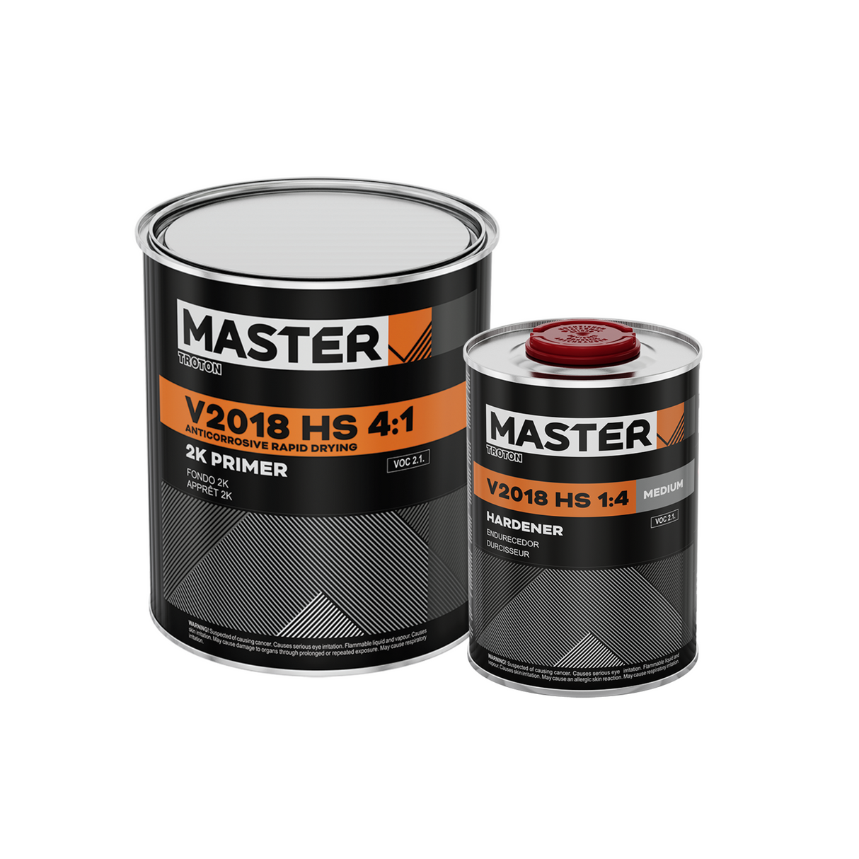 Kit de imprimación DTM MASTER V2018 HS 4:1 2K
